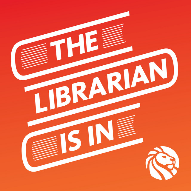 the librarian is in logo