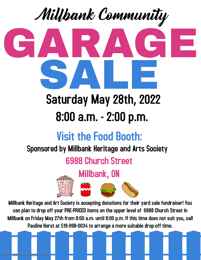 Milbank garage sale 