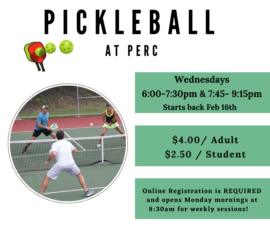 Pickelball at the PERC